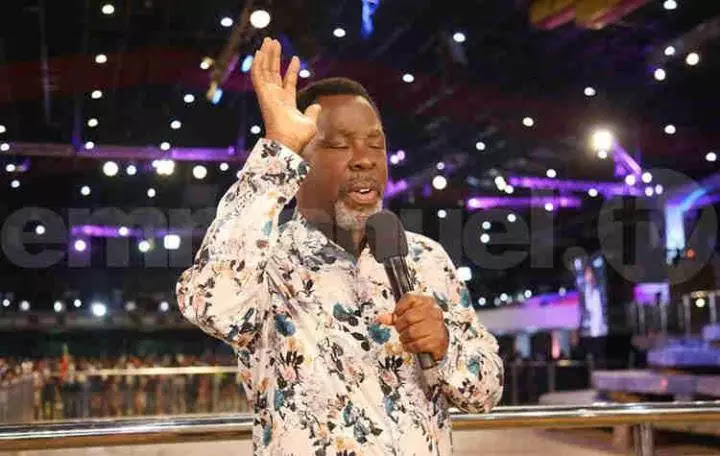 Building Collapse: Prophet T. B Joshua’s SCOAN shares footage of incident