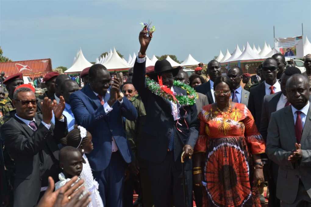 SOUTH SUDANESE CAPITAL CITY GETS ELECTRICITY FOR FIRST TIME ‘This marks the beginning of the new era: No more war,’ President Salva Kiir says