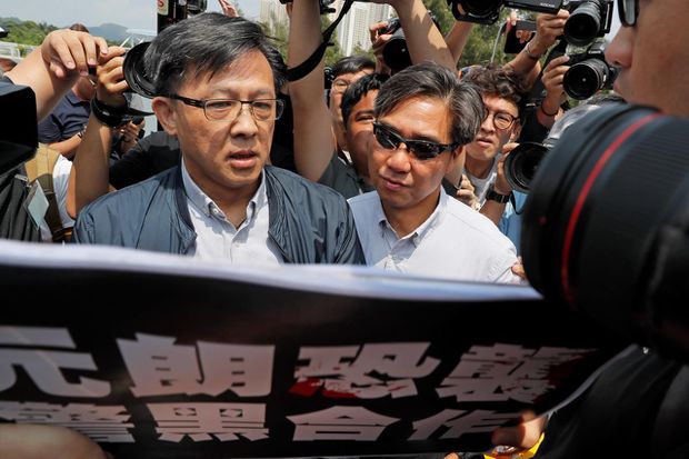 Pro-Beijing Hong Kong lawmaker stabbed during campaign for local elections