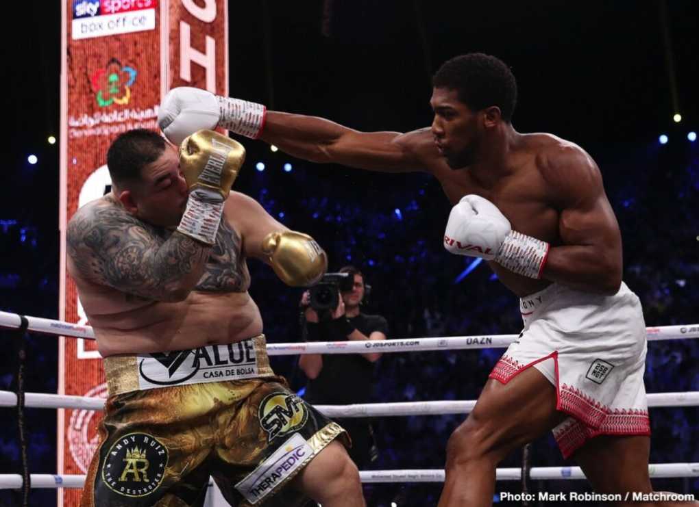 Joshua’s Trainer Trying to Defend Him!