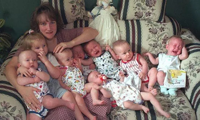Remember the world’s first surviving septuplets? Here’s how they are 22 years later