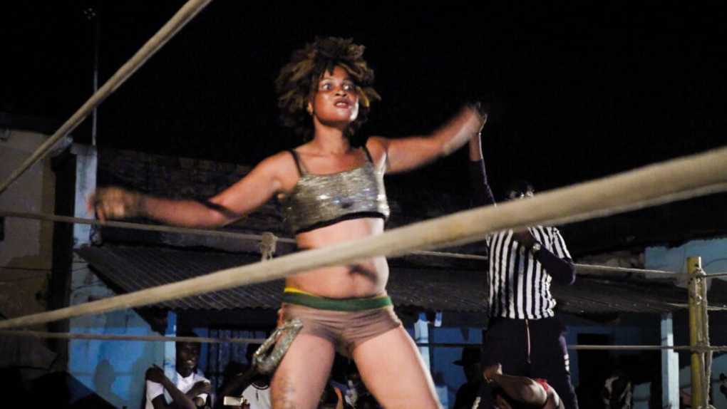 The woman who fights men for a living and protects young girls in Kinshasa