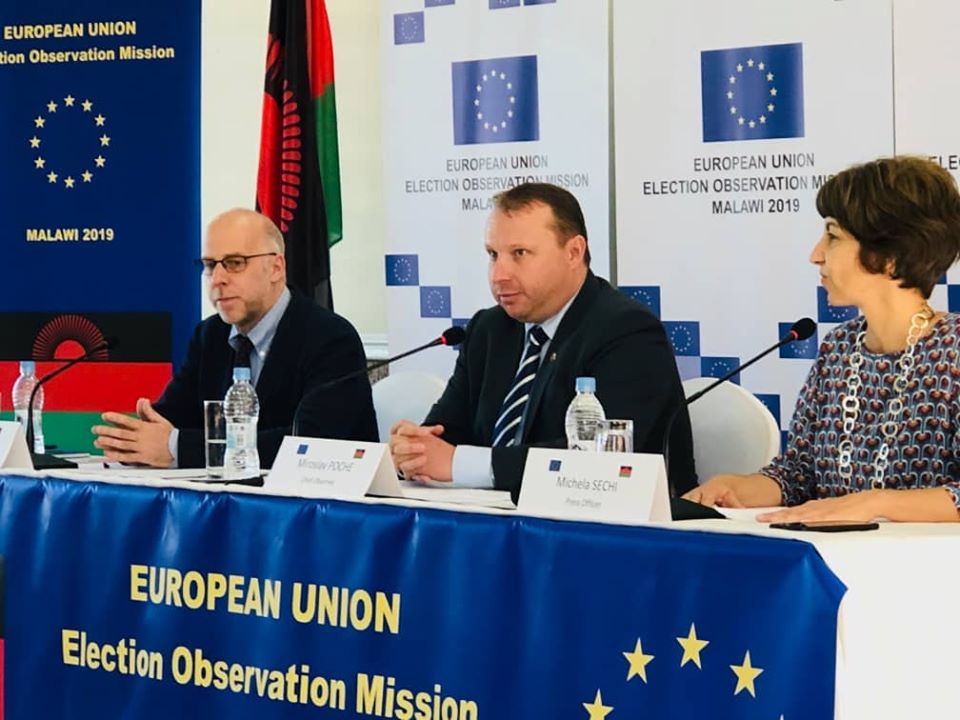 EU Election Observer Mission suspends report submission to Malawi Govt