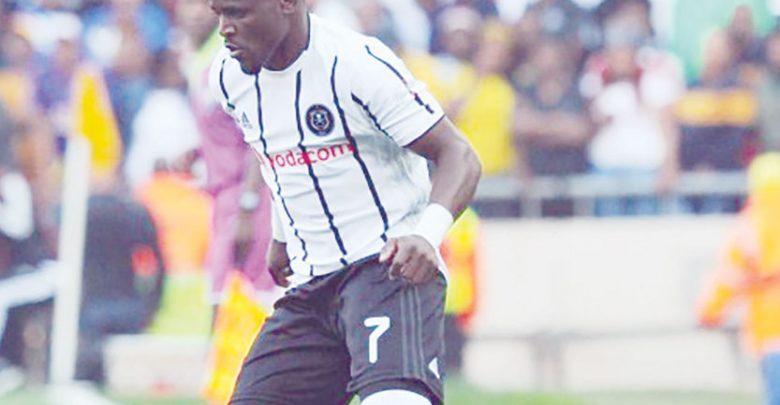 Malawi’s Flames striker Gabadinho Mhango in Fifa 20 team of the week
