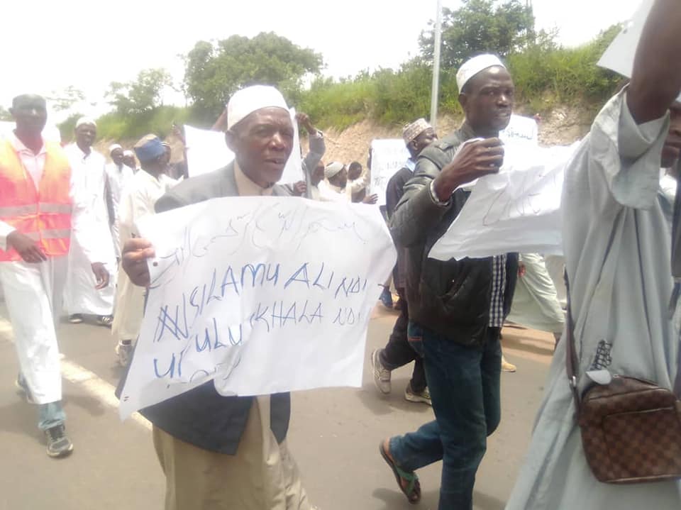 Muslims protested senseless killing of Police Officer Usamani Imedi at Msundwe