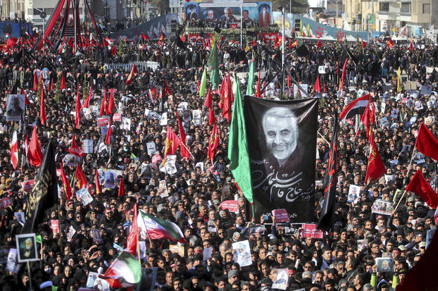 Dozens killed in stampede at Iran General Soleimani’s funeral