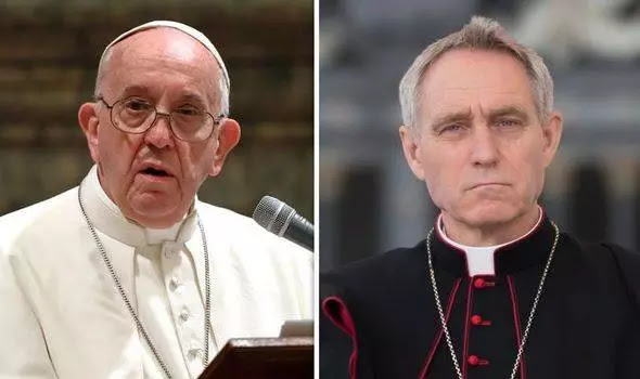 How influential Catholic Archbishop is conspicuously absent from two Popes in Vatican