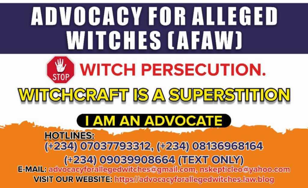 AfAW and Witch Persecution in Africa