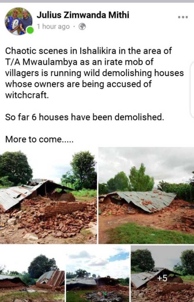 Malawi Must Protect Lives and Property of Alleged Witches