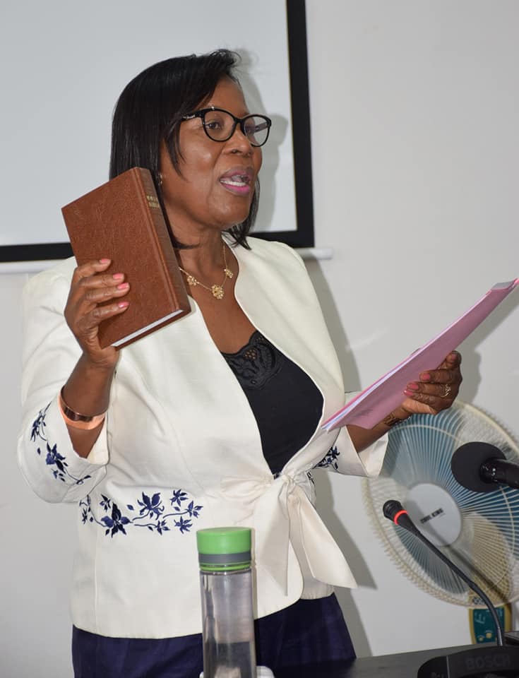 MEC Chair Jane Ansah is holding her own against all comers