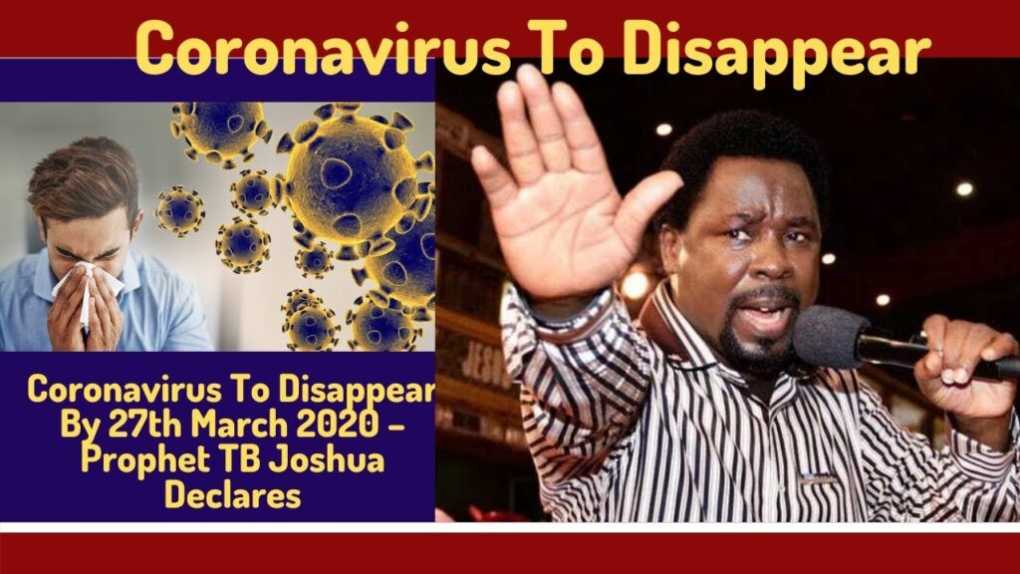 Pastor Adeboye missed the mark on Prophet TB Joshua’s Covid-19 prophecy