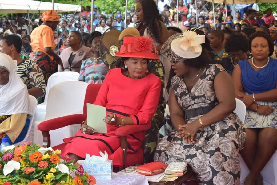 Malawi First Lady Gertrude Mutharika attends Senior Chief Mlumbe wedding