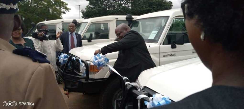 UNICEF donates five vehicles to Malawi Government