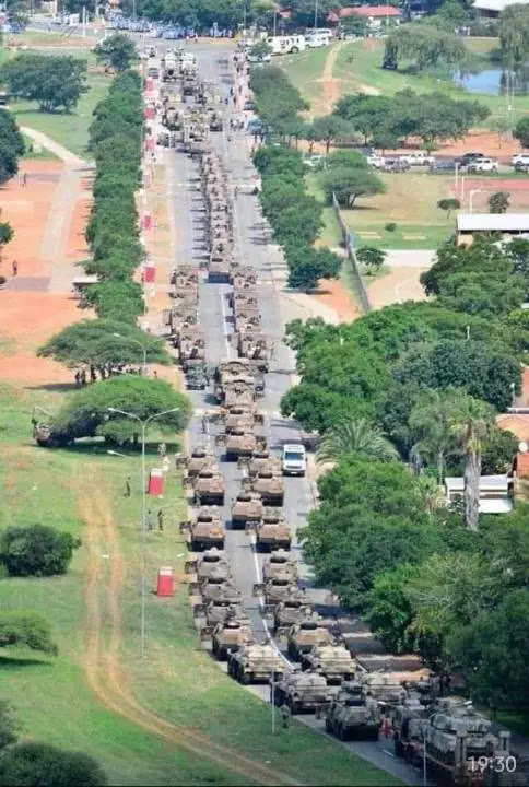 Intensive military build up ahead of Thursday’s South Africa 21 day lockdown on Covid-19