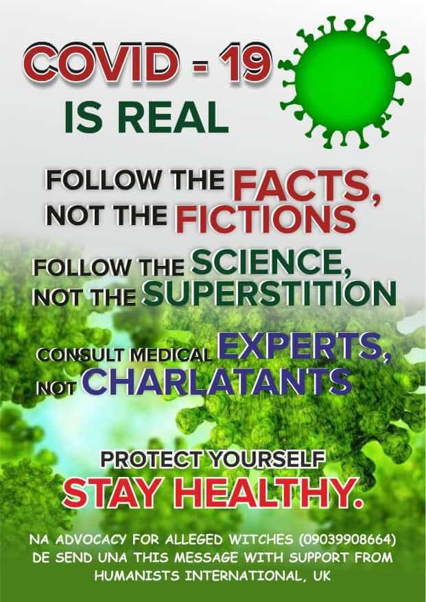 COVID-19 is Real: Follow the Science Not the Superstition