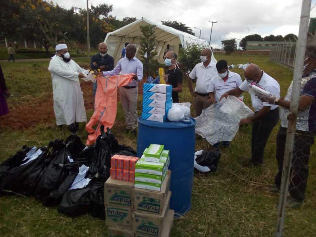 Asian Business Community donates Covid-19 PPEs items to Mzuzu Central Hospital