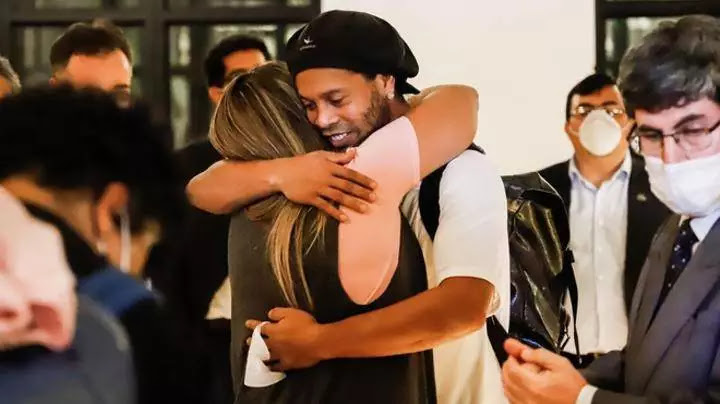 Brazil’s soccer legend Ronaldinho asks for a room for kickabout in his house arrest