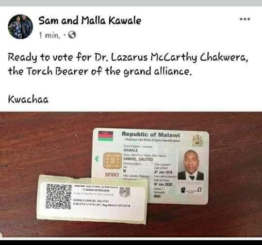 MCP Chief Whip Kawale disciplined over remarks that Chakwera “to lead UTMCP electoral alliance”