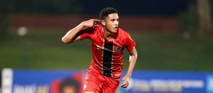 Malawi’s playmaker Gerald Phiri Jr firing up the Flames