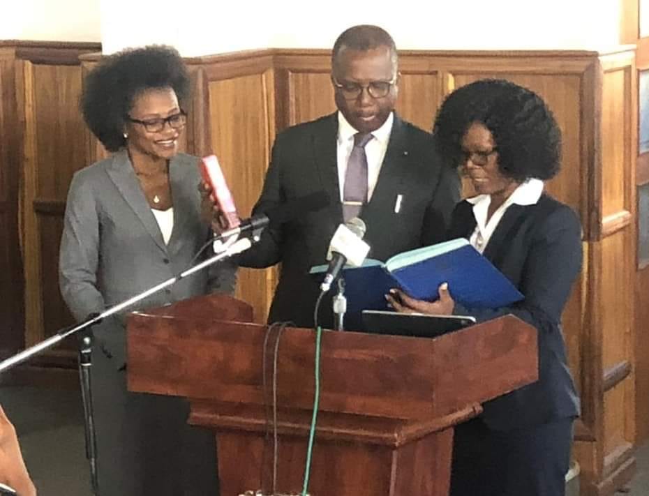 MEC commissioners were sworn in Tuesday by Chief Justice Andrew Nyirenda