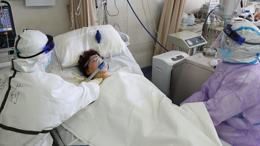 China’s elderly COVID-19 Patient comes Out of body bag alive enroute to crematorium