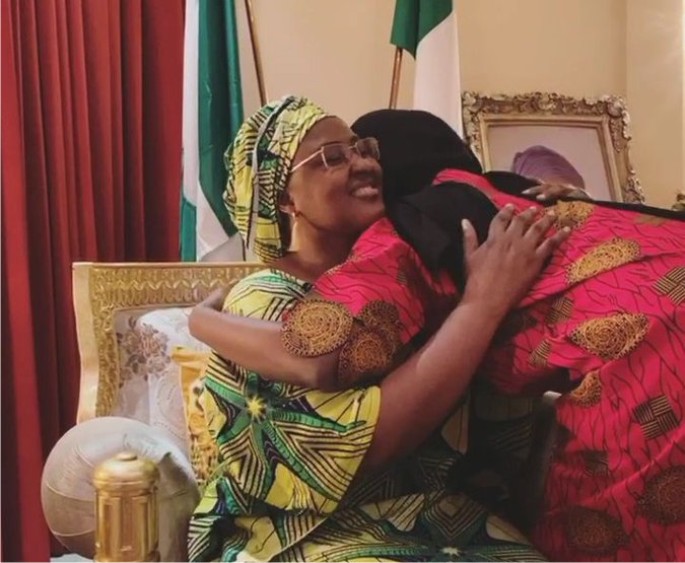 Nigerian First lady Aisha Buhari, her daughter Hanan escape plane crash