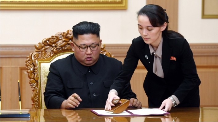North Korea leader Kim Jong Un delegates power to younger sister ‘to ease stress’
