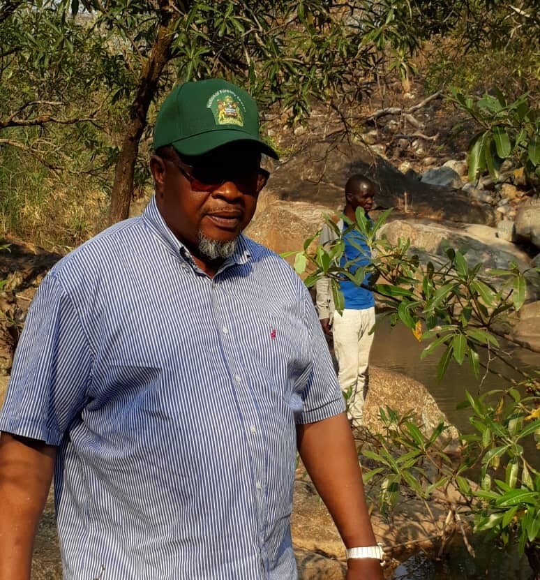 MP for Machinga Likwenu Bright Msaka Inspects Namikomya Water Intake