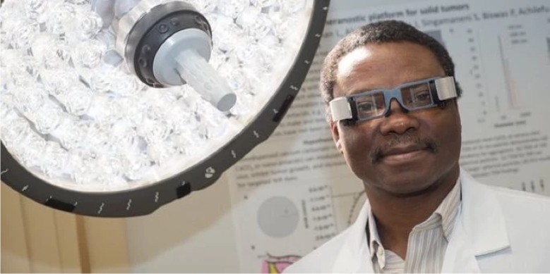 Amazing! Meet Nigerian Prof. Samuel Achilefu who invented goggles that help doctors see cancer cells