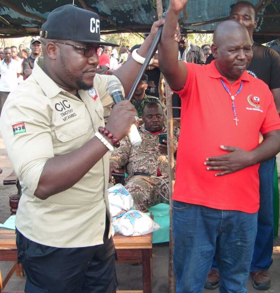 Executive impunity: Malawi’s ministers Mtambo, Chimwendo caught using siren vehicles in Karonga MCP campaign