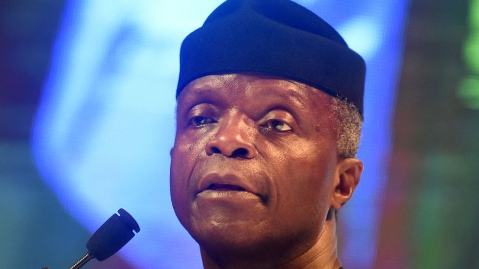 #EndSars: Nigeria’s VP Yemi Osinbajo promises justice for victims