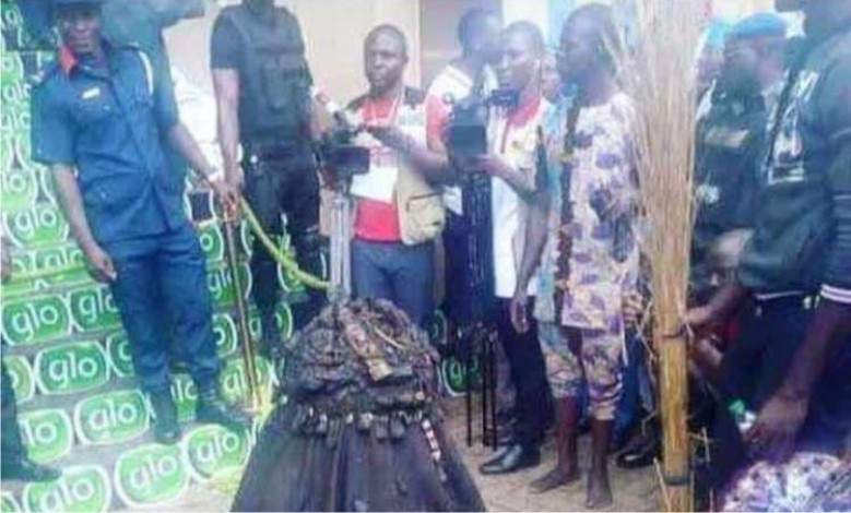 Bizarre! Nigeria’s Benin youths scare Govt officials with Juju swear, “If they didn’t aid inmates to escape”