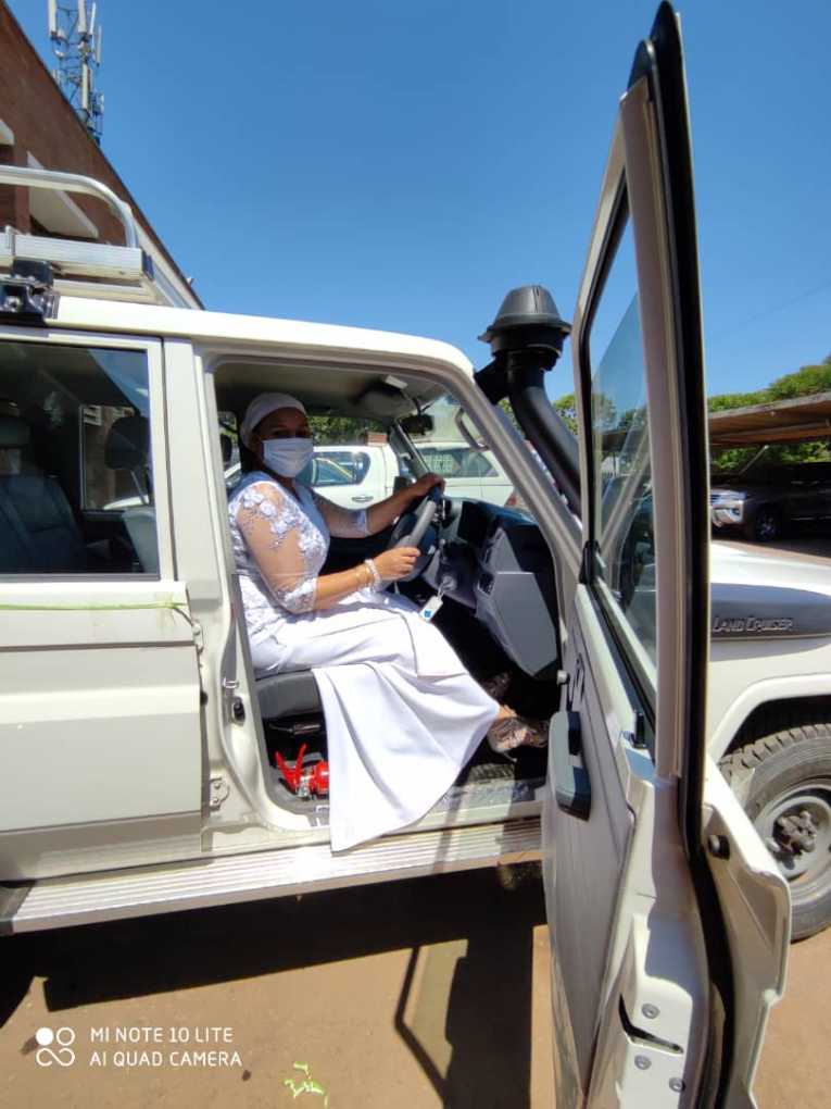 Malawi deputy Lands Minister Abida Mia lauds Flemish Govt for automobiles donation
