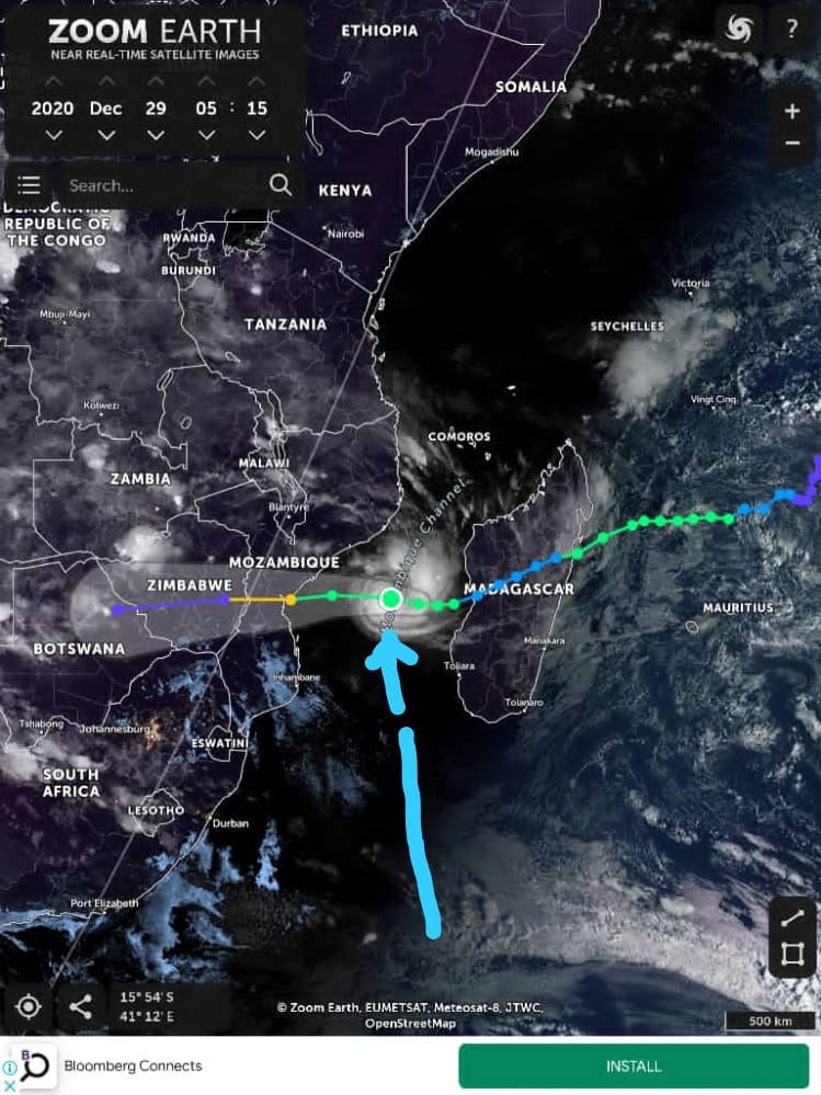 Cyclone Chalane to hit Malawi with heavy rainfall