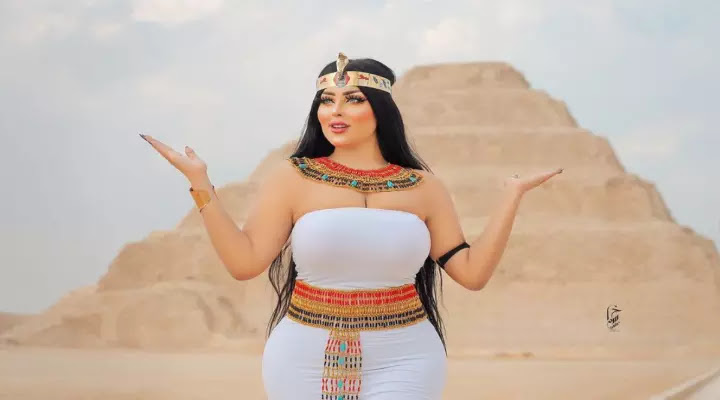 Egyptian model Salma Al-Shimi arrested for ‘indecent’ photoshoot in front of pyramid