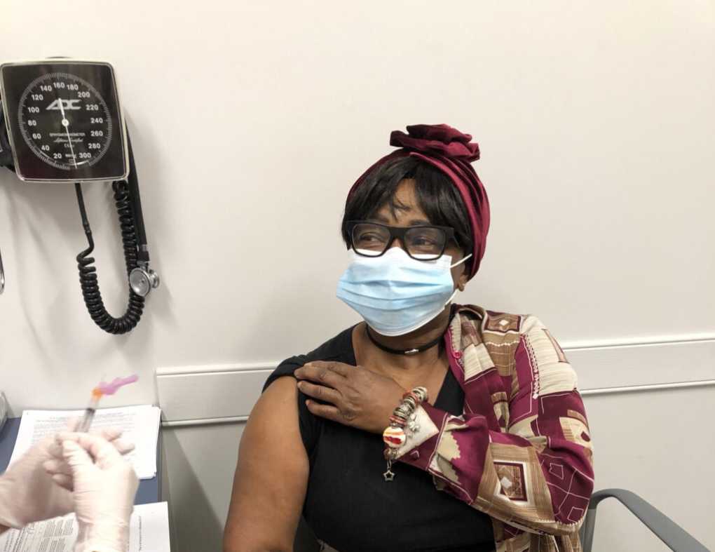 Vaccinated against Covid-19 and feeling relieved