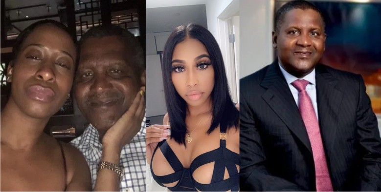 Embarrassing! Africa’s richest man Dangote Ex girlfriend Autumn Spikes evicted from USA apartment over unpaid rentals