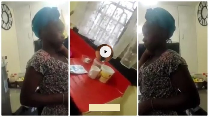 Weird! Ghanaian housemaid caught using her urine to prepare food for her madam (Watch Video)