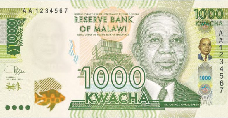 Malawi’s new MK1,000 banknote in circulation