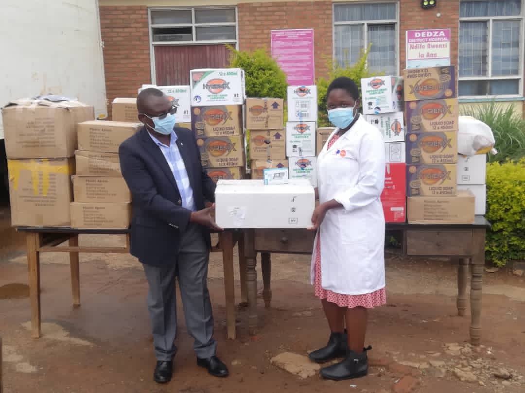 Malawi’s Dedza District Covid-19 Support Relief donates to CHAM facilities