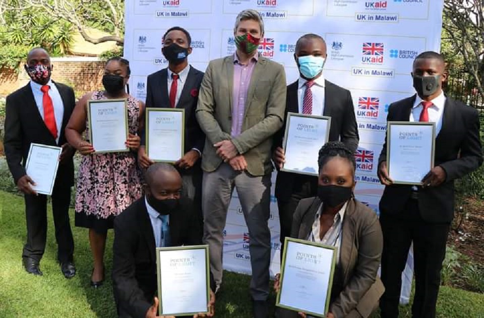 Malawi’s Covid-19 Response Private Citizens Initiative receives Commonwealth Points of Light Award from Her Majesty the Queen