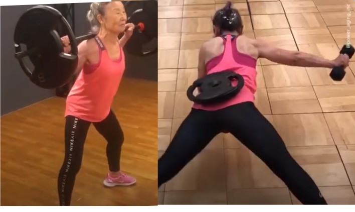 Meet amazing female Japanese oldest fitness trainer who is in her 90s: Walks 4kms daily