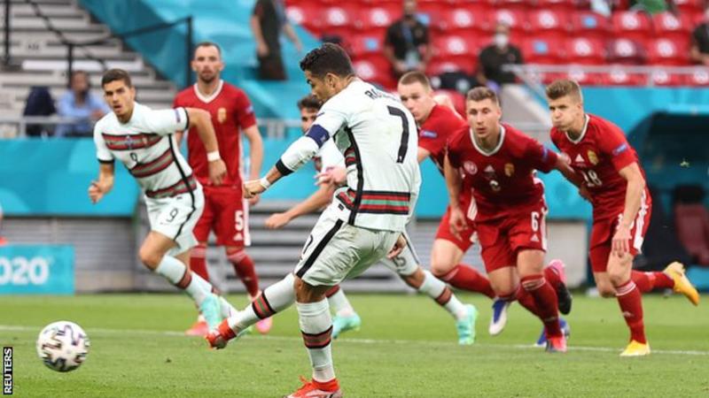 Cristiano Ronaldo scores brace as Portugal beats Hungary 3-0