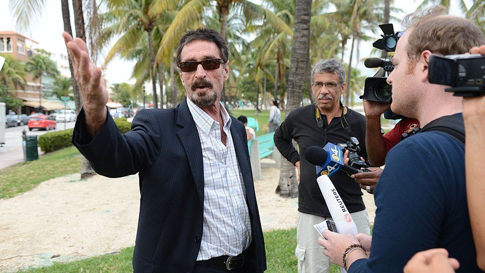 Anti-virus software entrepreneur John McAfee found dead in Barcelona prison cell