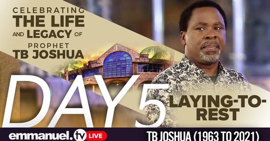 DIGNITARIES’ PAYS FINAL RESPECT AS TB JOSHUA REMAINS LAID TO REST
