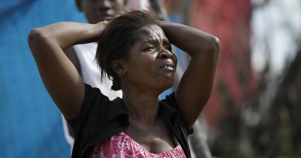 Haitians gather outside US embassy seeking asylum from insecurity