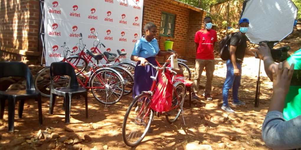 Airtel Malawi spoils Madziabango CDSS needy students