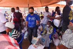 Prophetess Mary Bushiri celebrates birthday with disadvantaged people of Dowa