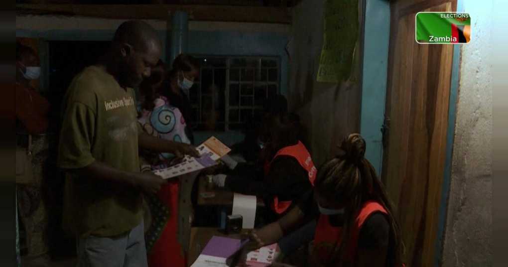 Zambia election: Vote count begins