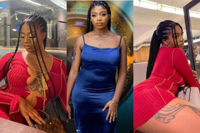 #BBNainja Shine Ya Eye: Housemate Angel denies making love to Cross